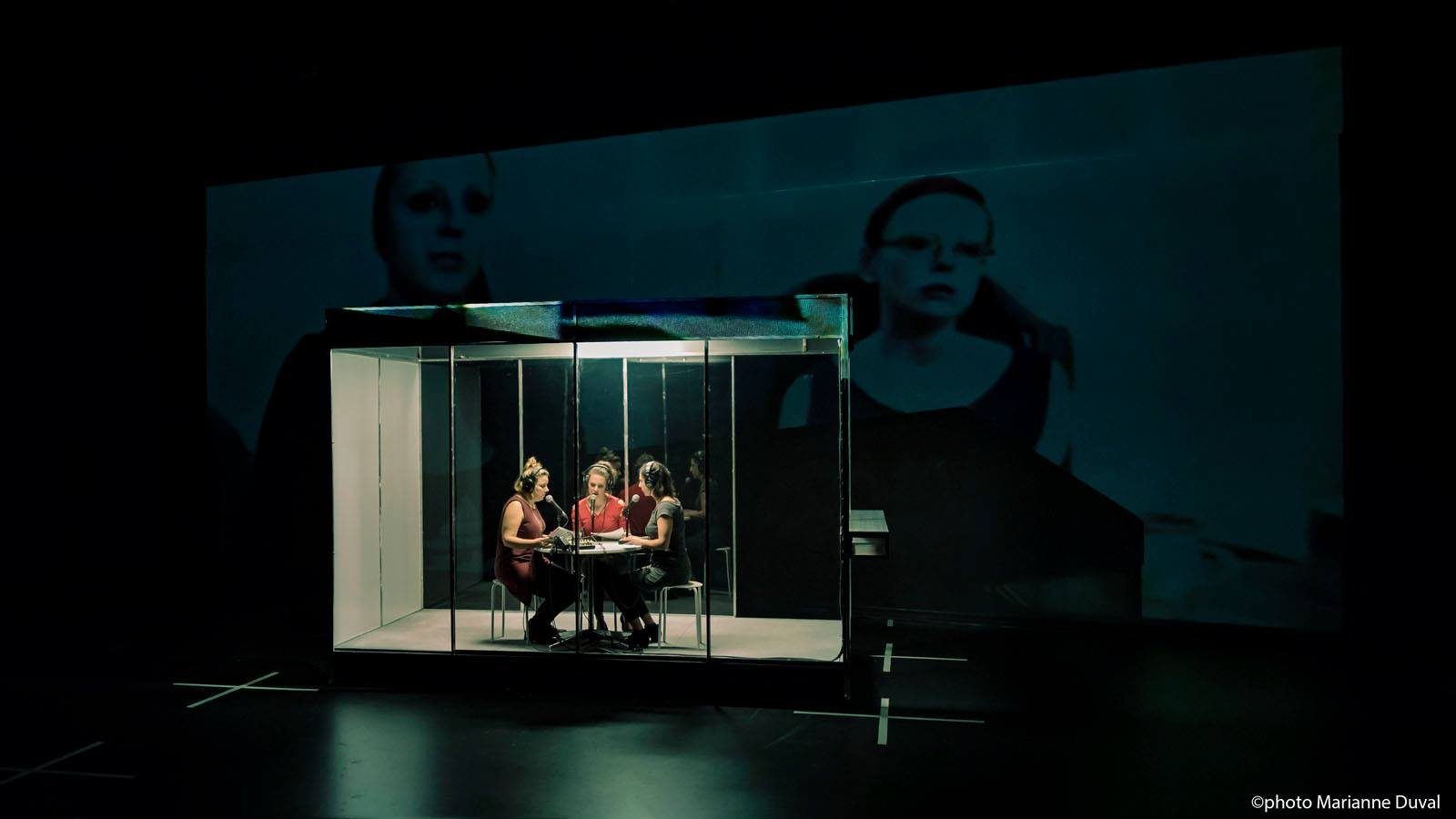 Mon corps livré pour vous (2018) — Mise en scène · Conception vidéo — 2